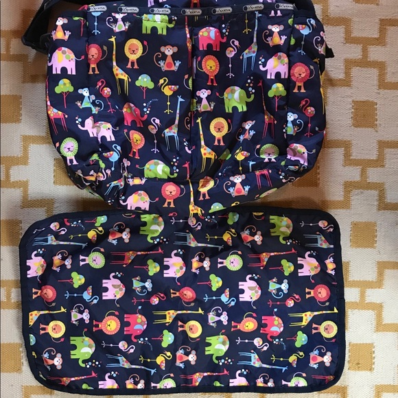 Le Sport Sac Ryan Zoo Babies Diaper Bag - Picture 5 of 5